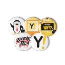 Set of Pin Buttons