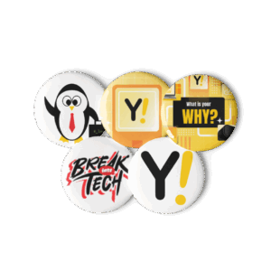 Set of Pin Buttons